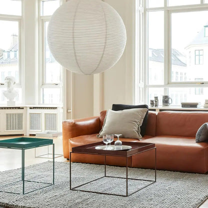 Lustre en Papier de Mulberry | Luminaire Suspendu à Hauteur Ajustable