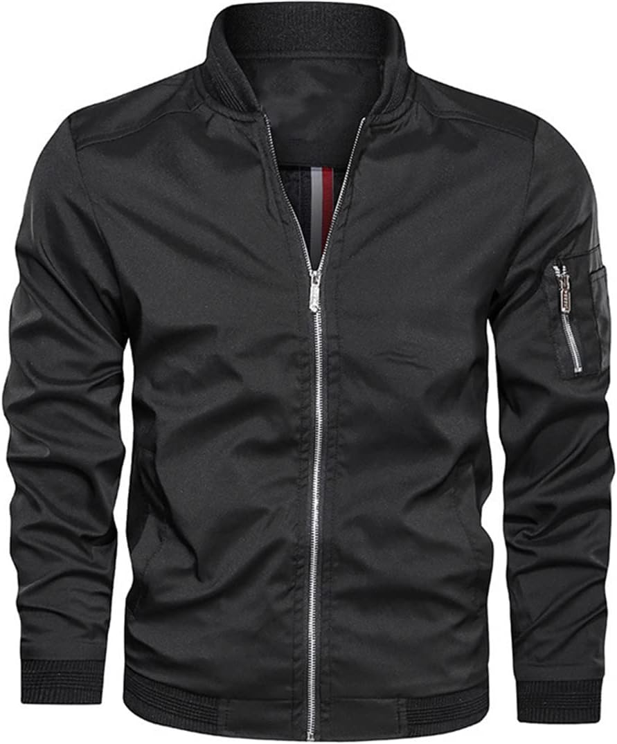 Veste Bomber Élégante pour Hommes | Style Moderne et Confort Quotidien