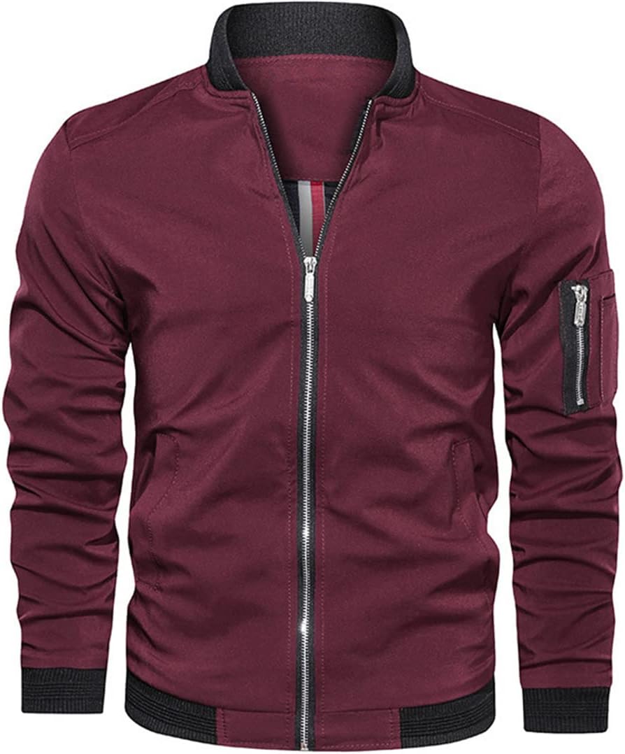 Veste Bomber Élégante pour Hommes | Style Moderne et Confort Quotidien