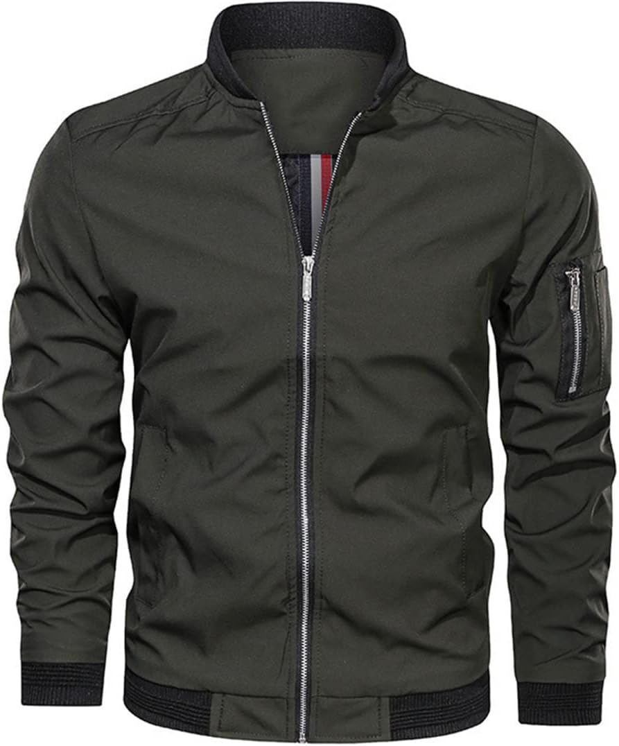 Veste Bomber Élégante pour Hommes | Style Moderne et Confort Quotidien
