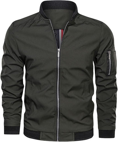 Veste Bomber Élégante pour Hommes | Style Moderne et Confort Quotidien