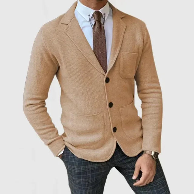 Blazer en Tricot pour Hommes | Confort et Style Polyvalent