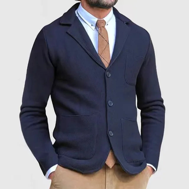 Blazer en Tricot pour Hommes | Confort et Style Polyvalent