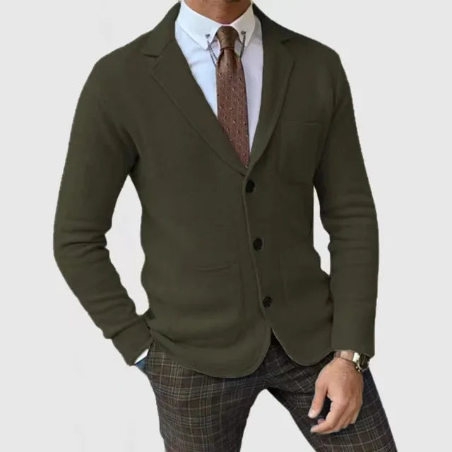 Blazer en Tricot pour Hommes | Confort et Style Polyvalent