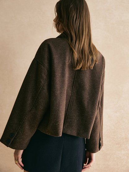 Veste Boutonnée en Tweed | Élégance et Confort au Quotidien