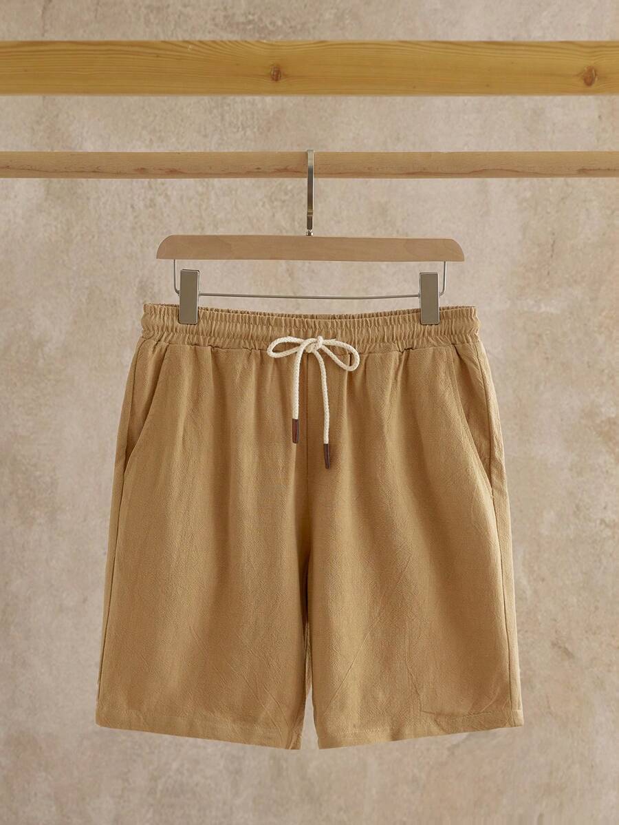 Shorts Décontractés à Taille à Cordon | Confort et Style pour Journées Chaudes