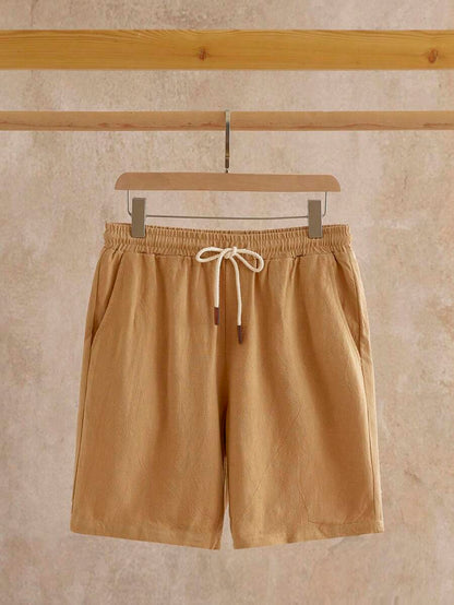 Shorts Décontractés à Taille à Cordon | Confort et Style pour Journées Chaudes