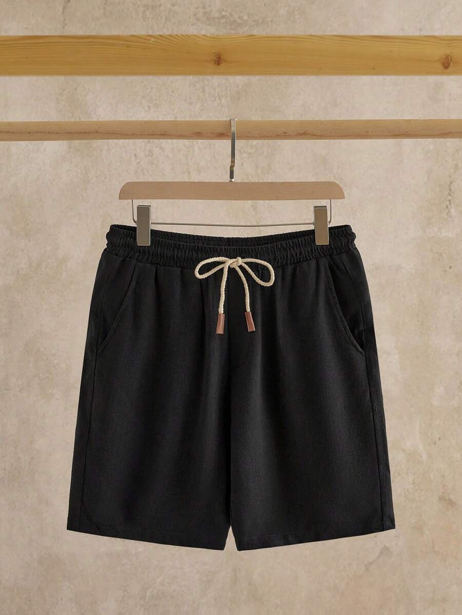 Shorts Décontractés à Taille à Cordon | Confort et Style pour Journées Chaudes