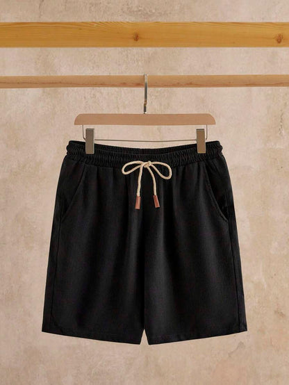 Shorts Décontractés à Taille à Cordon | Confort et Style pour Journées Chaudes