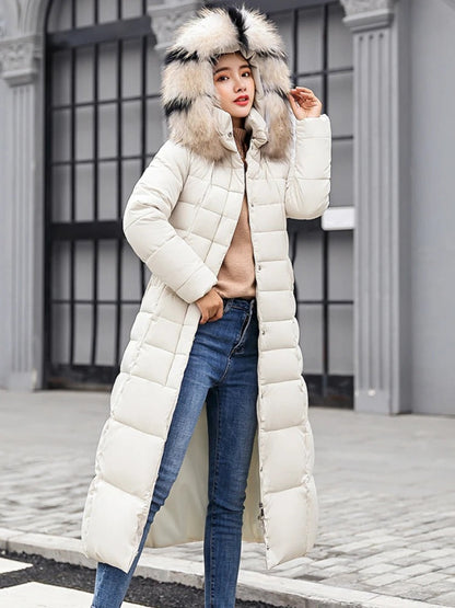 Manteau Puffer Long pour Femmes | Élégant et Confortable pour Hiver