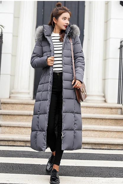 Manteau Puffer Long pour Femmes | Élégant et Confortable pour Hiver