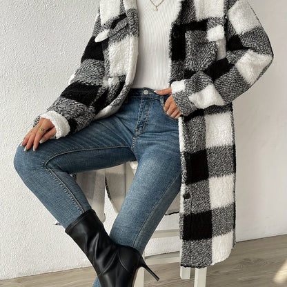 Manteau en Fleece Teddy pour Femmes | Confort Douillet et Style Hivernal