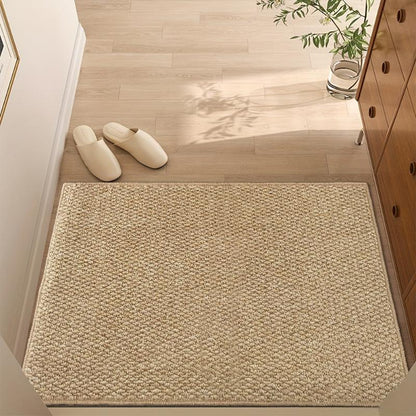 Tapis de Porte en Jute Naturel | Élégant et Antidérapant pour Entrée