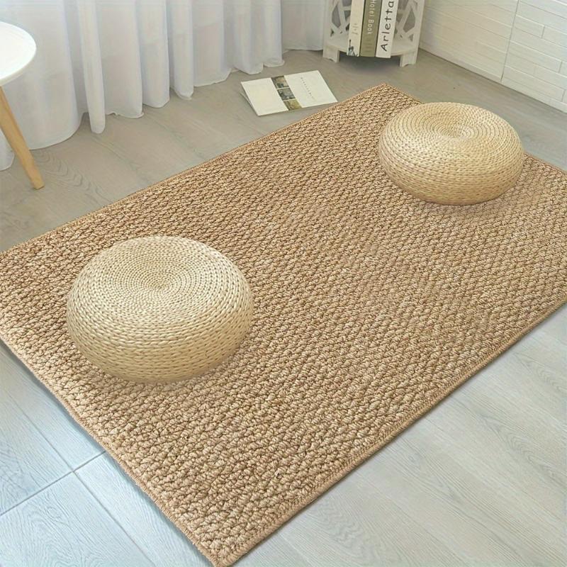 Tapis de Porte en Jute Naturel | Élégant et Antidérapant pour Entrée