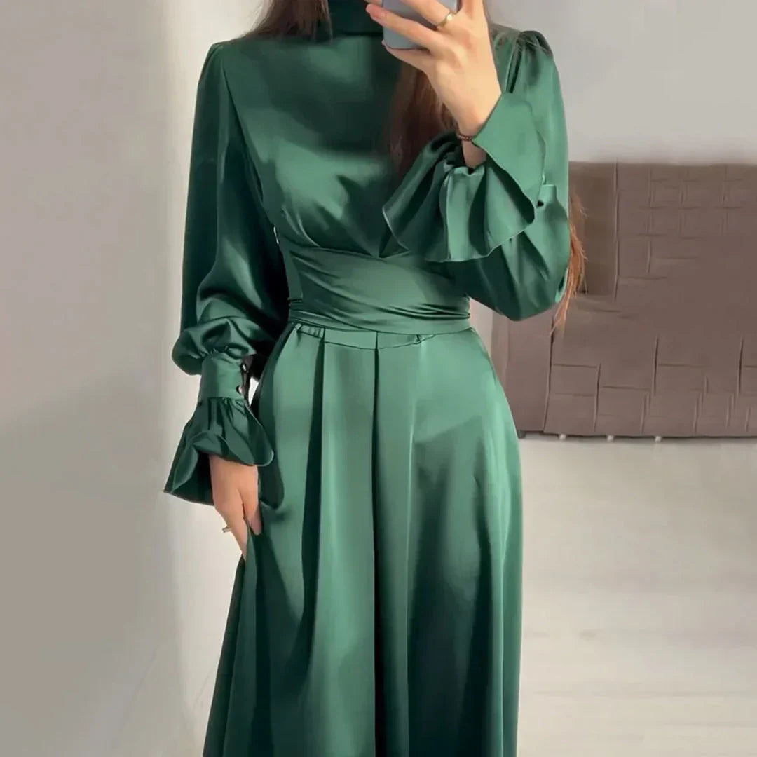 Robe Longue Élégante pour Femmes | Tissu Léger et Confortable