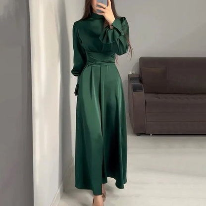 Robe Longue Élégante pour Femmes | Tissu Léger et Confortable