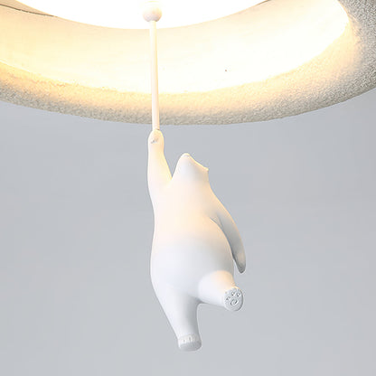 Plafonnier Ours Mignon pour Enfants | Éclairage Doux et Ambiance Joyeuse