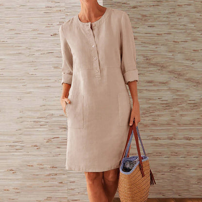 Robe d'été Polyester pour Femmes | Élégance Confortable et Polyvalente