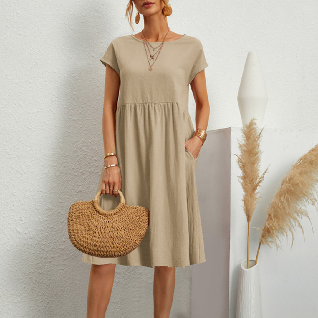 Robe d'Été Élégante pour Femmes | Polyester Écologique et Confort Optimal