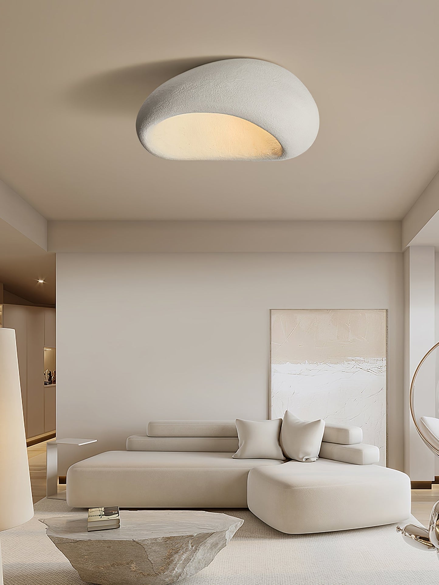 Plafonnier Design Nuage Aéré | Ambiance Conviviale et Artistique