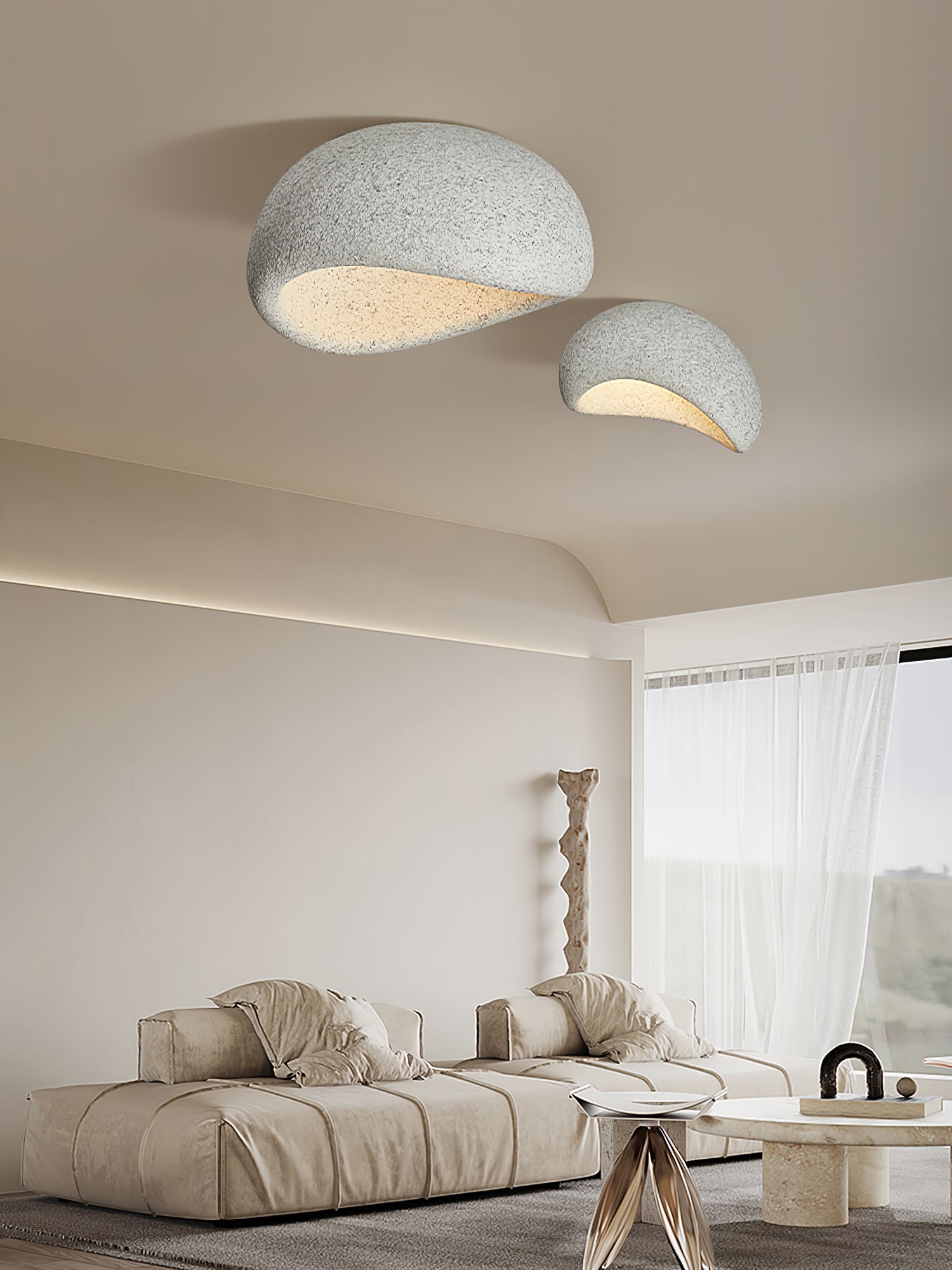 Plafonnier Design Nuage Aéré | Ambiance Conviviale et Artistique