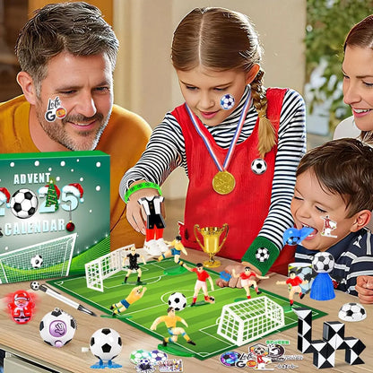 Calendrier de l'Avent Football Enfant | 24 Surprises Amusantes jusqu'à Noël