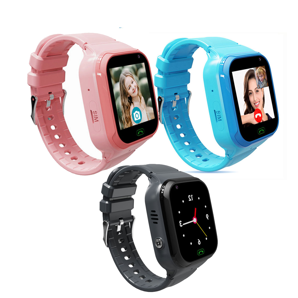 Montre GPS pour Enfants | Appels, SOS et Suivi Étanche