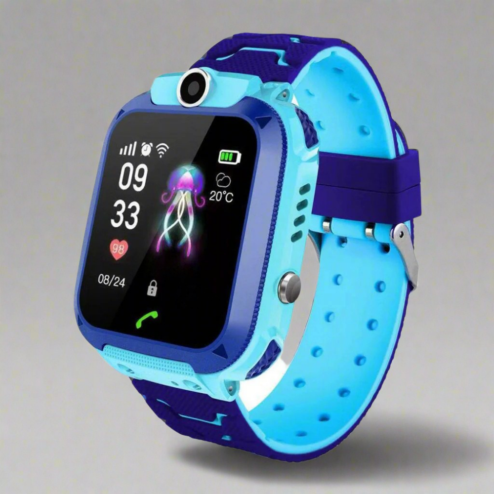 Montre GPS pour Enfants | Fonction SOS et Étanchéité pour Sécurité