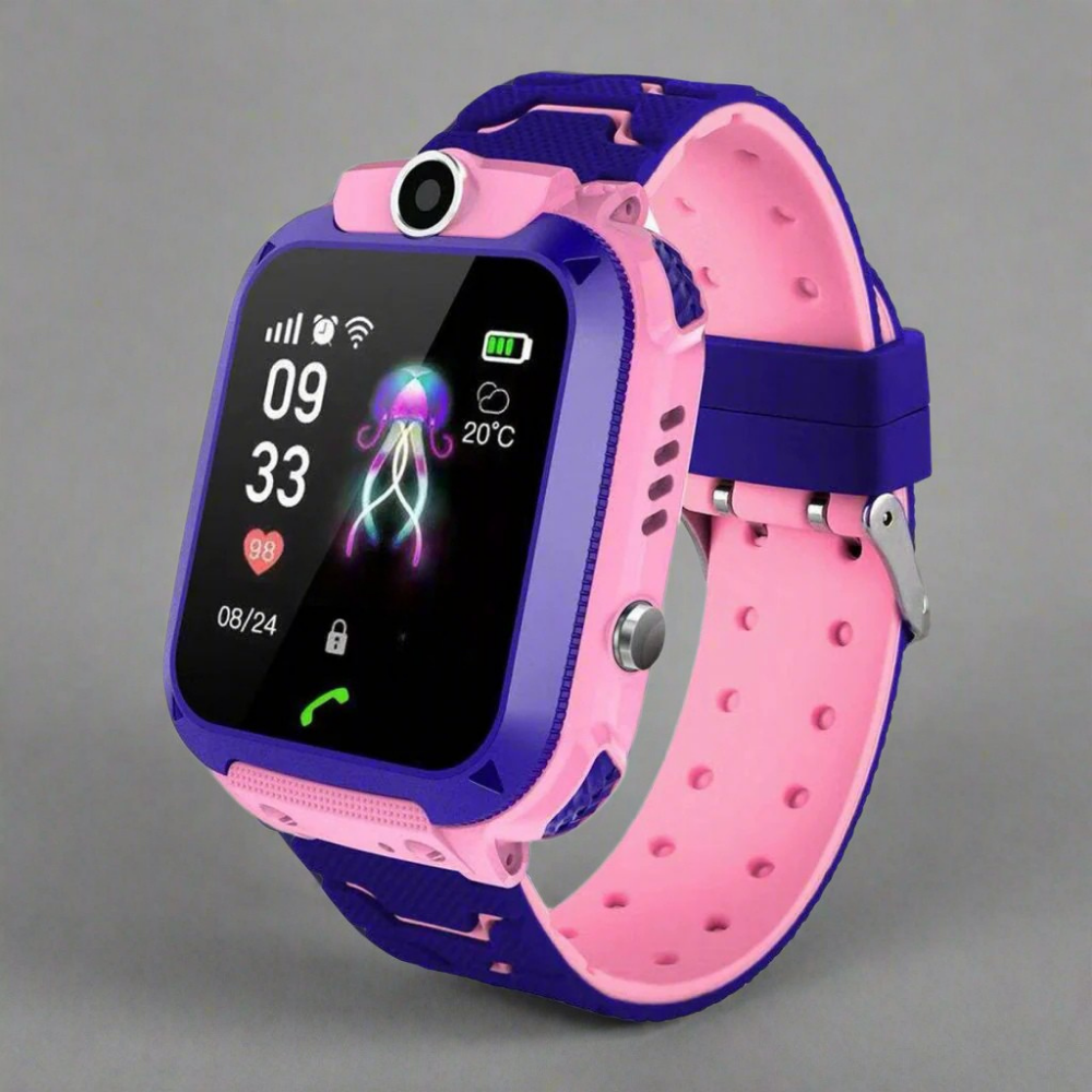 Montre GPS pour Enfants | Fonction SOS et Étanchéité pour Sécurité