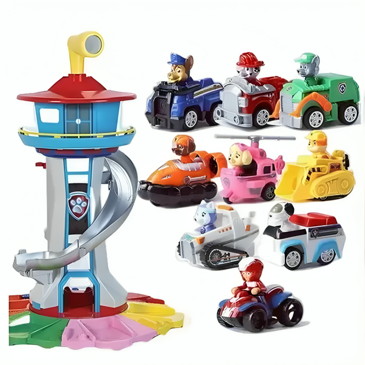 Tour de Jeu pour Enfants avec Toboggan | Activité Amusante pour Intérieur et Extérieur