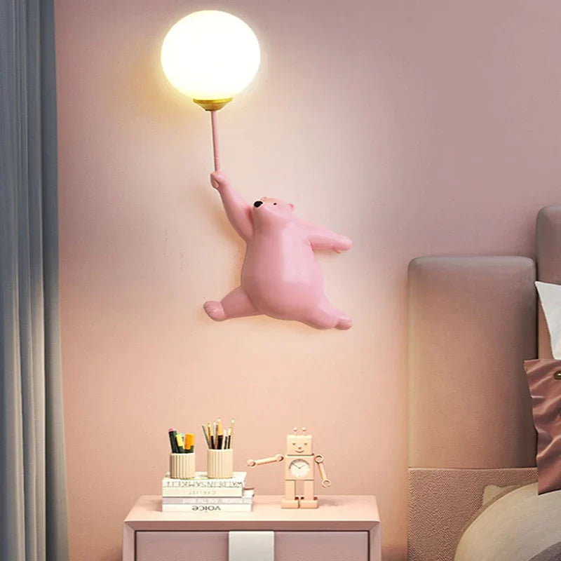 Lampe Murale Enfant Dessin Animé | Lumière Douce et Ambiance Ludique