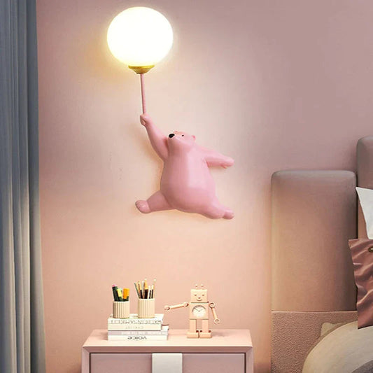 Lampe Murale Enfant Dessin Animé | Lumière Douce et Ambiance Ludique