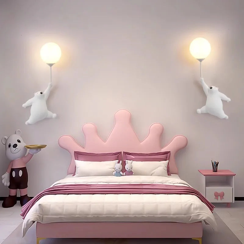 Lampe Murale Enfant Dessin Animé | Lumière Douce et Ambiance Ludique