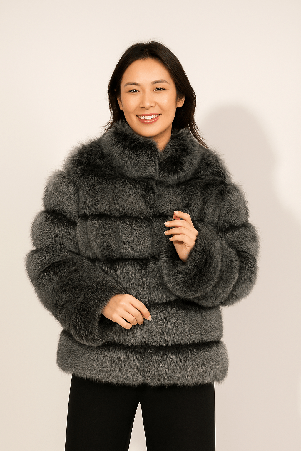 Veste en Fausse Fourrure Courte | Douceur et Glamour pour Hiver