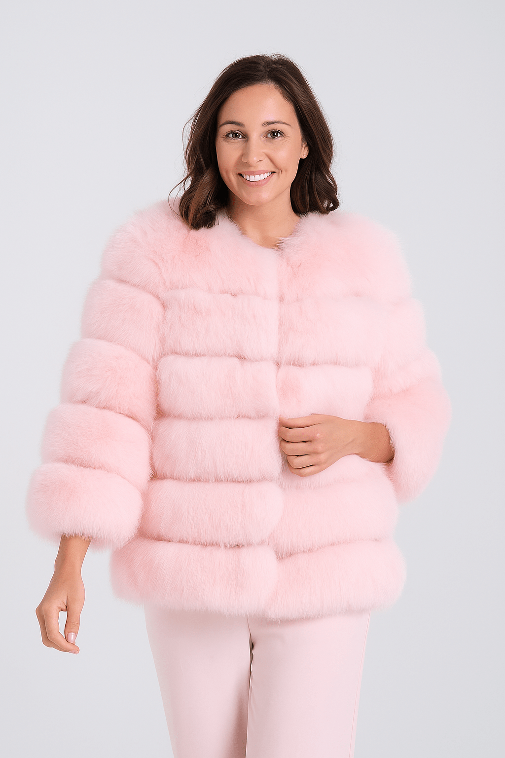 Veste en Fausse Fourrure Courte | Douceur et Glamour pour Hiver