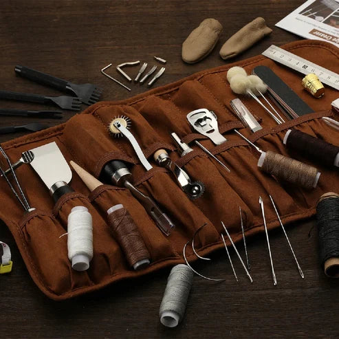 Kit Professionnel d’Outillage pour Travail du Cuir