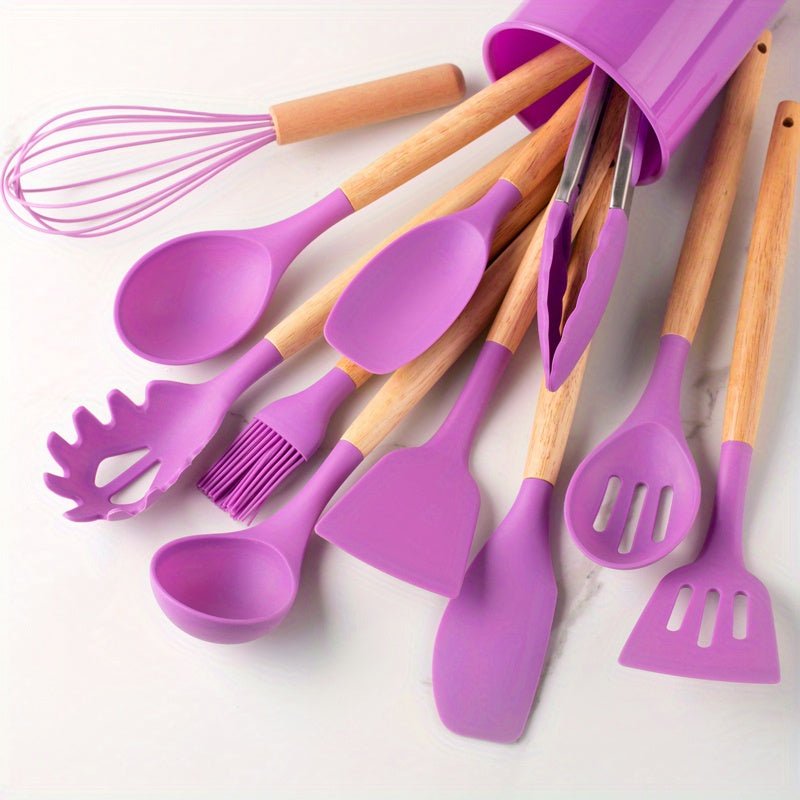 Ustensiles de Cuisine en Silicone | Résistants à la Chaleur et Antiadhésifs
