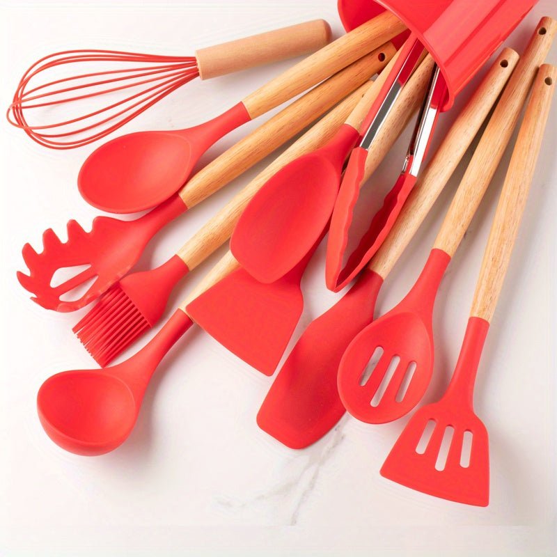 Ustensiles de Cuisine en Silicone | Résistants à la Chaleur et Antiadhésifs