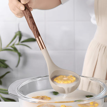 Ustensiles de Cuisine en Silicone | Ensemble Pratique et Élégant pour Chefs
