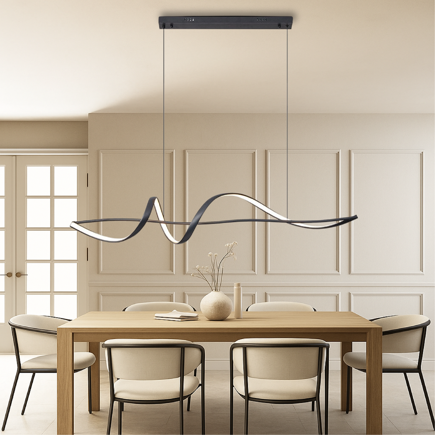 Lampe Pendante Moderne Aurore | Éclairage Ambiant et Design Élégant