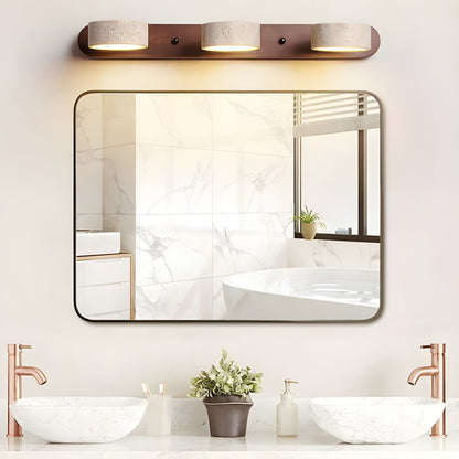 Applique Murale en Travertin | Éclairage LED Chic et Apaisant