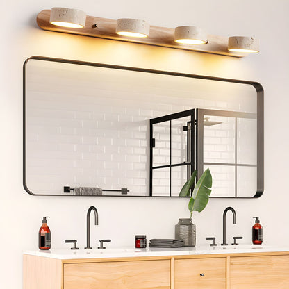 Applique Murale en Travertin | Éclairage LED Chic et Apaisant
