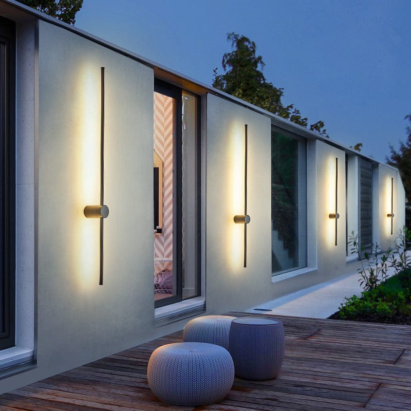 Lampe d'extérieur LED Moderne | Élégance et Atmosphère Chaleureuse