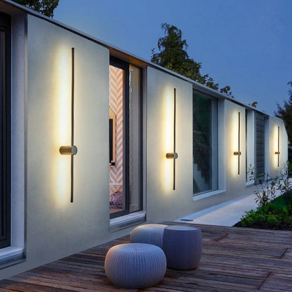 Lampe d'extérieur LED Moderne | Élégance et Atmosphère Chaleureuse
