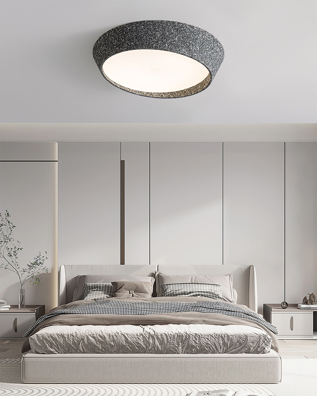 Plafonnier Design Minimaliste LED | Éclairage Doux et Économe en Énergie