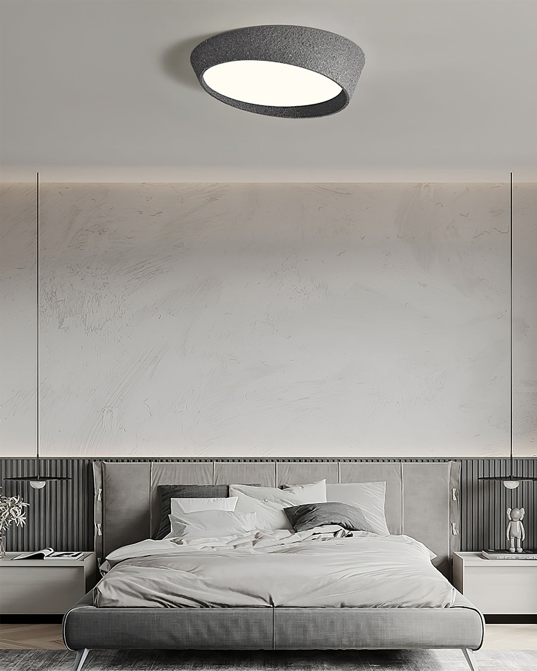 Plafonnier Design Minimaliste LED | Éclairage Doux et Économe en Énergie