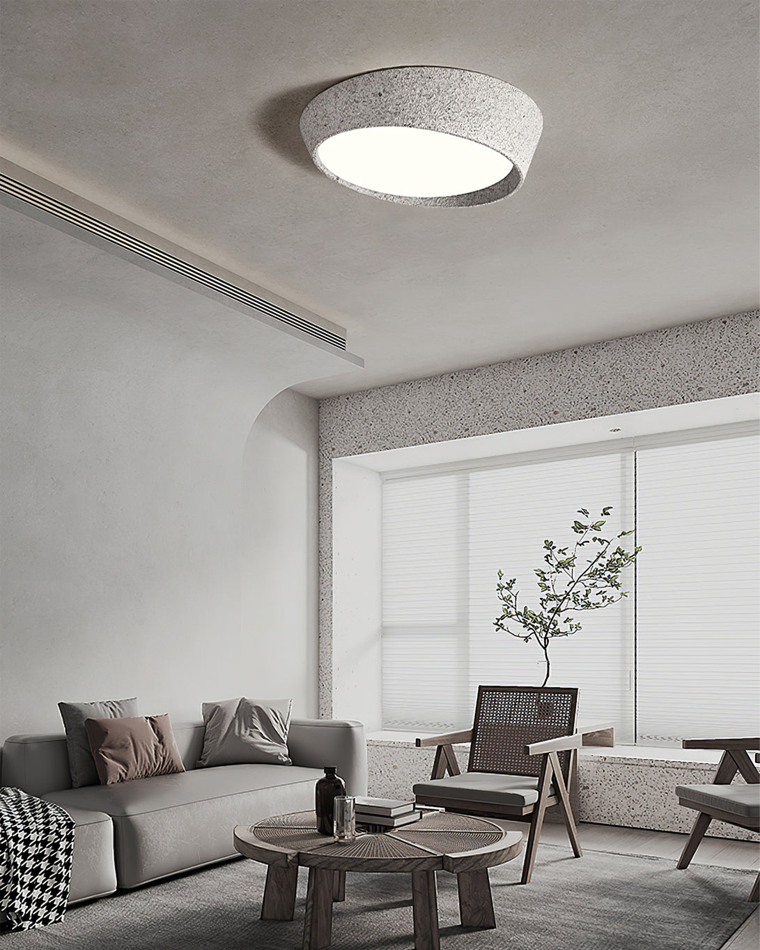 Plafonnier Design Minimaliste LED | Éclairage Doux et Économe en Énergie