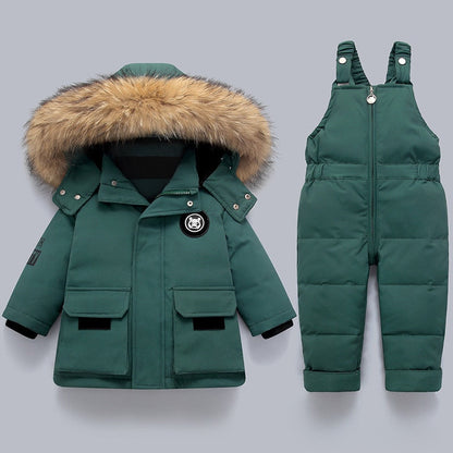 Veste d'Hiver pour Enfants | Isolation Supérieure et Capuche Douce