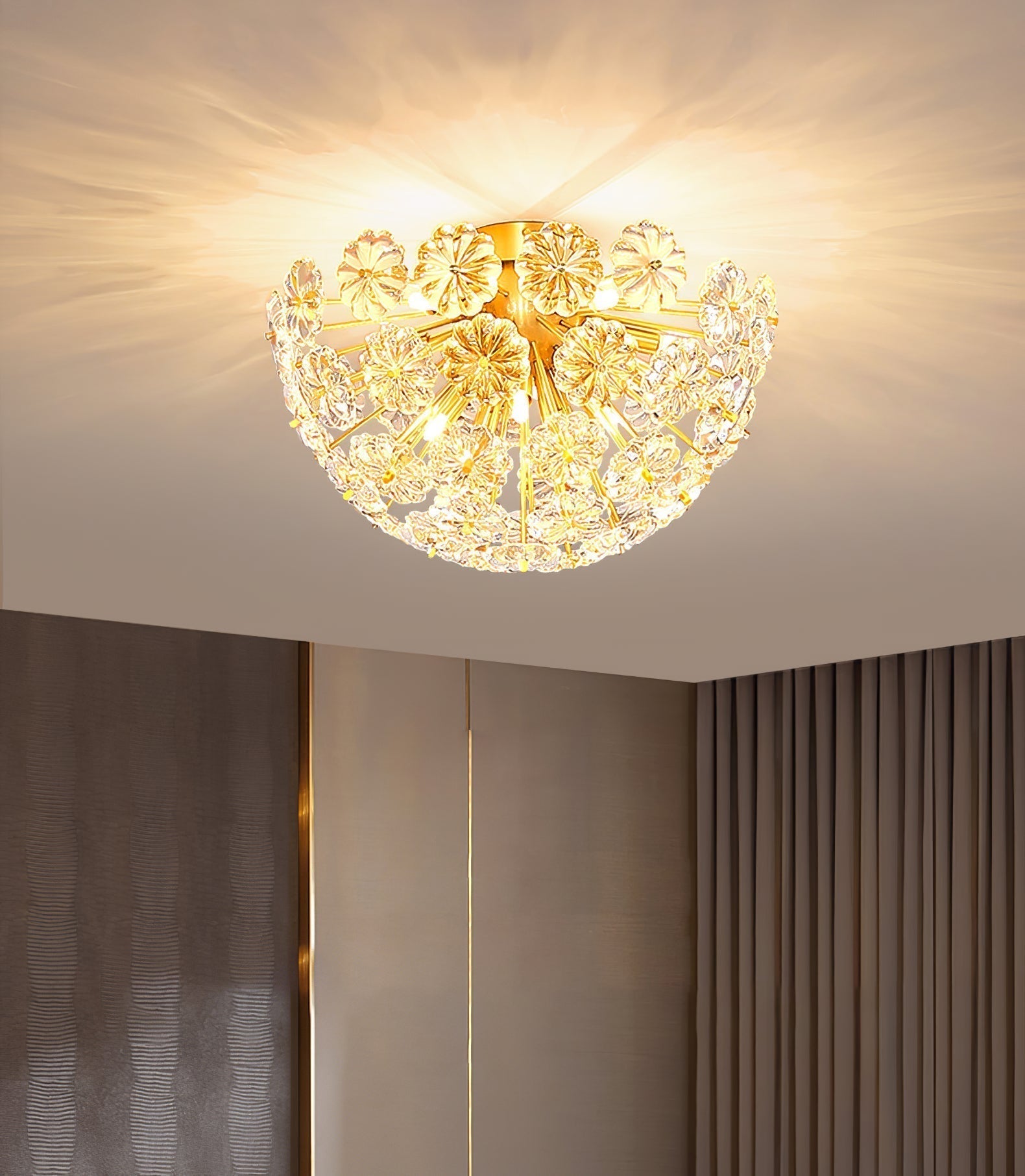 Plafonnier LED Design Moderne | Finition Élégante et Ambiance Chaleureuse