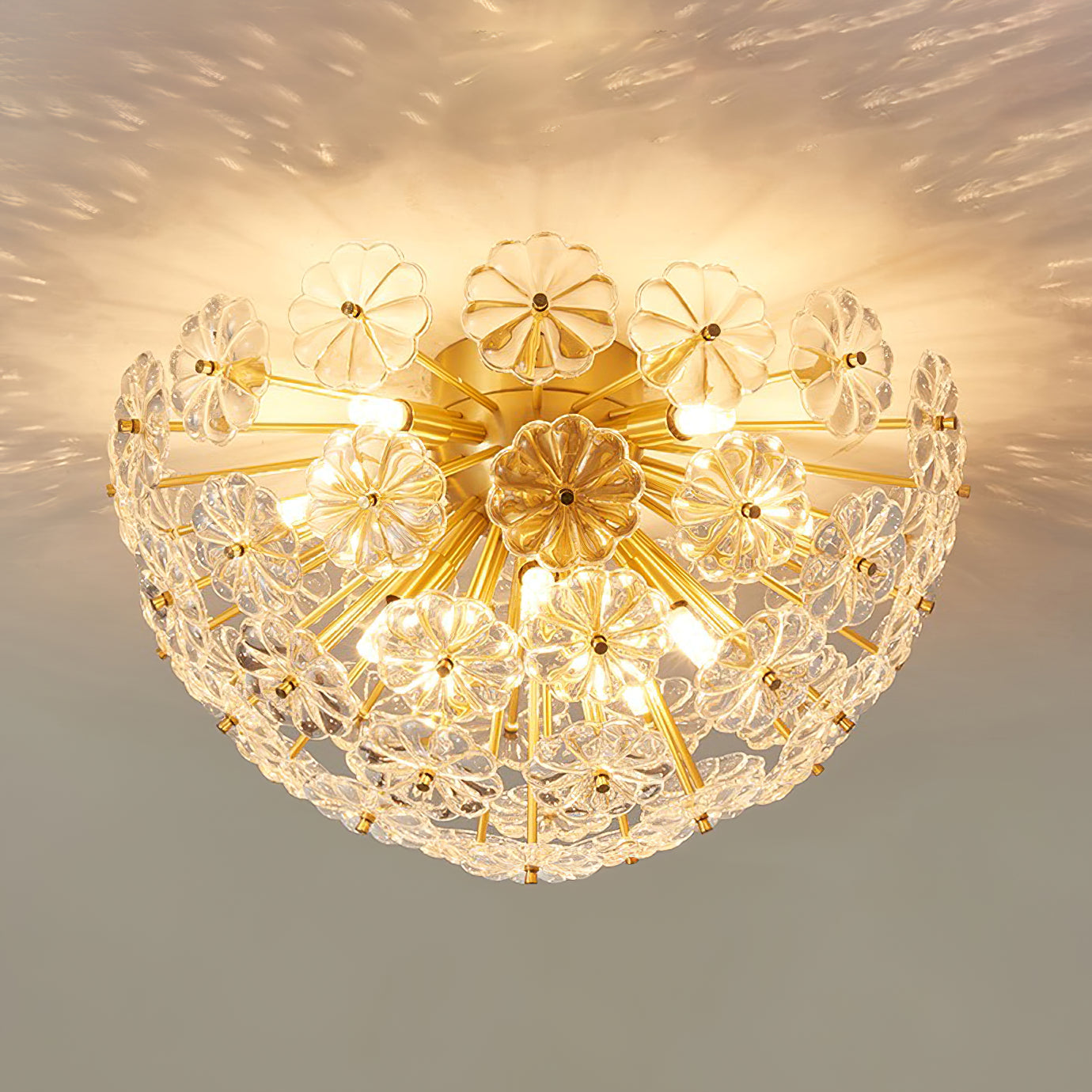 Plafonnier LED Design Moderne | Finition Élégante et Ambiance Chaleureuse